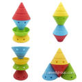 Silicone Soft Stacking Blocs Toys Apprend Montessori Game